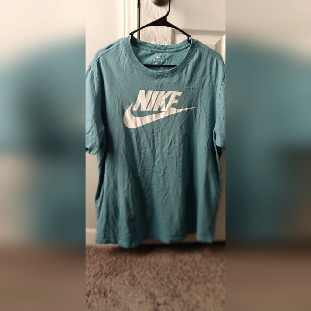 Nike Teal Crew Neck Tee